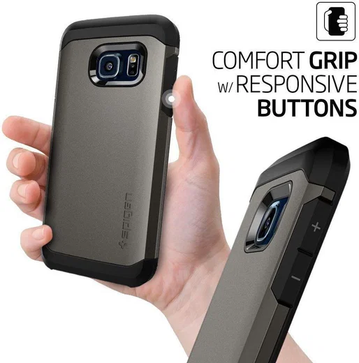 Spigen Tough Armor Case Samsung Galaxy S7 Gunmetal afbeelding 5