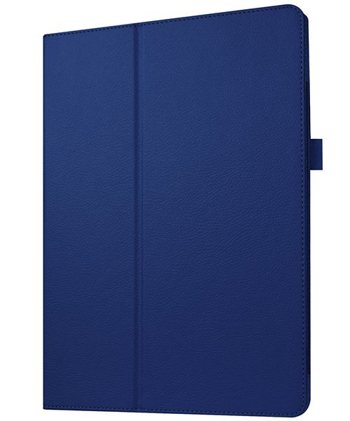 Microsoft Surface Pro 4 / 5 / 6 / 7 Standaard Hoesje Donker Blauw afbeelding 1
