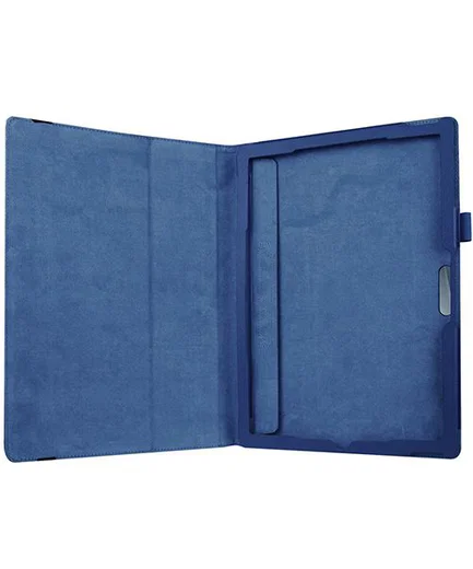 Microsoft Surface Pro 4 / 5 / 6 / 7 Standaard Hoesje Donker Blauw afbeelding 8