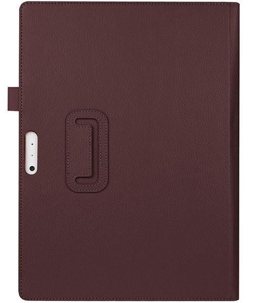 Microsoft Surface Pro 4 / 5 / 6 / 7 Standaard Hoesje Bruin afbeelding 4