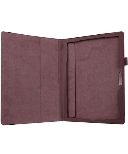 Microsoft Surface Pro 4 / 5 / 6 / 7 Standaard Hoesje Bruin afbeelding 5