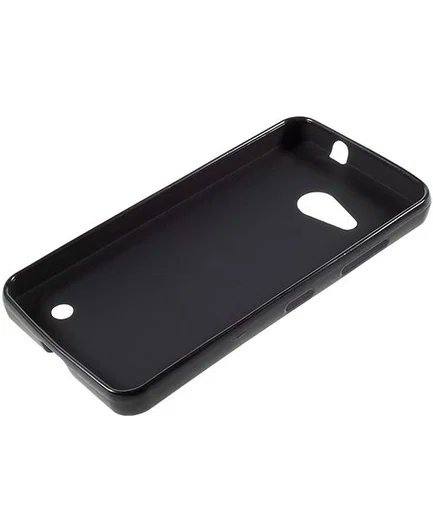 Microsoft Lumia 550 TPU Back Cover Zwart afbeelding 8
