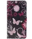Samsung Galaxy A5 (2016) Flip Hoesje met Print Floral Butterflies afbeelding 5