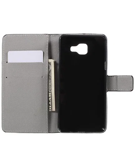Samsung Galaxy A5 (2016) Flip Hoesje met Print Paisley Pattern afbeelding 2