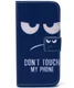 Samsung Galaxy S5 Mini Portemonnee Case Angry Face afbeelding 1