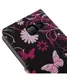 Samsung Galaxy A3 2016 Portemonnee Hoesje Paarse Vlinder Print afbeelding 9