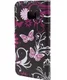 Samsung Galaxy S7 Wallet Hoesje Print Paars Vlinder afbeelding 4