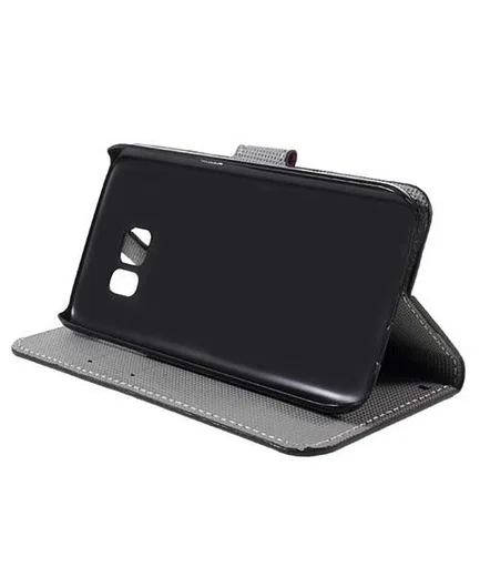 Samsung Galaxy S7 Wallet Hoesje Print Paars Vlinder afbeelding 5