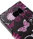Samsung Galaxy S7 Wallet Hoesje Print Paars Vlinder afbeelding 7