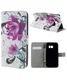 Samsung Galaxy S7 Wallet Hoesje Print Bloemen Lotus afbeelding 1