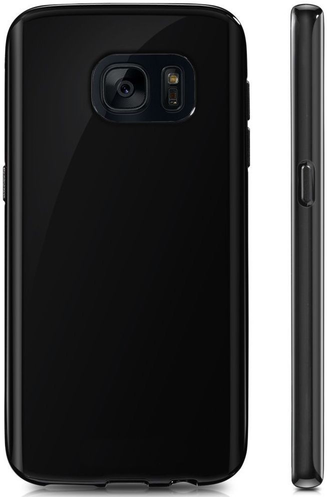 Samsung Galaxy S7 Zacht TPU Hoesje Zwart afbeelding 6