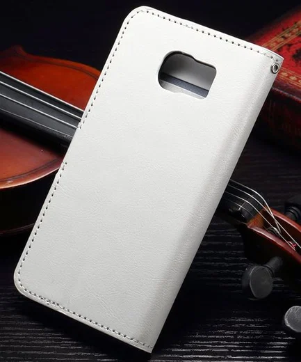Samsung Galaxy S7 Bookcase Flip Hoesje Met Pasjes Wit afbeelding 4
