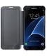 Samsung Galaxy S7 Edge Clear View Flip Case Zwart afbeelding 2