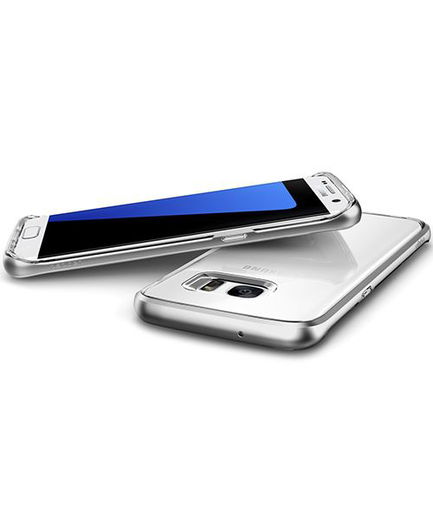 Spigen Neo Hybrid Crystal Samsung Galaxy S7 Edge Hoesje Satin Silver afbeelding 4