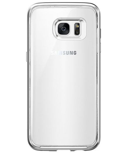 Spigen Neo Hybrid Crystal Samsung Galaxy S7 Edge Hoesje Satin Silver afbeelding 7