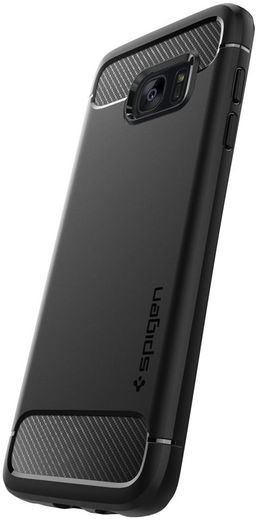 Spigen Rugged Armor Samsung Galaxy S7 Edge Hoesje Zwart afbeelding 12