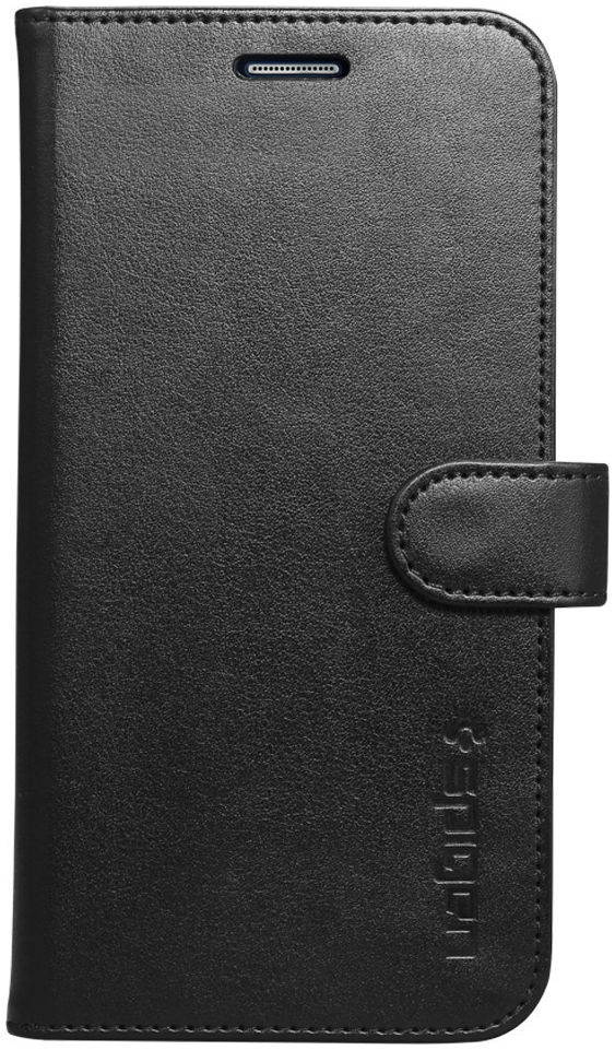 Spigen Wallet S Flip Hoesje Samsung Galaxy S7 Edge Black afbeelding 2