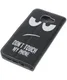 Samsung Galaxy A5 (2016) Portemonnee Flip Hoesje Don't Touch My Phone afbeelding 4