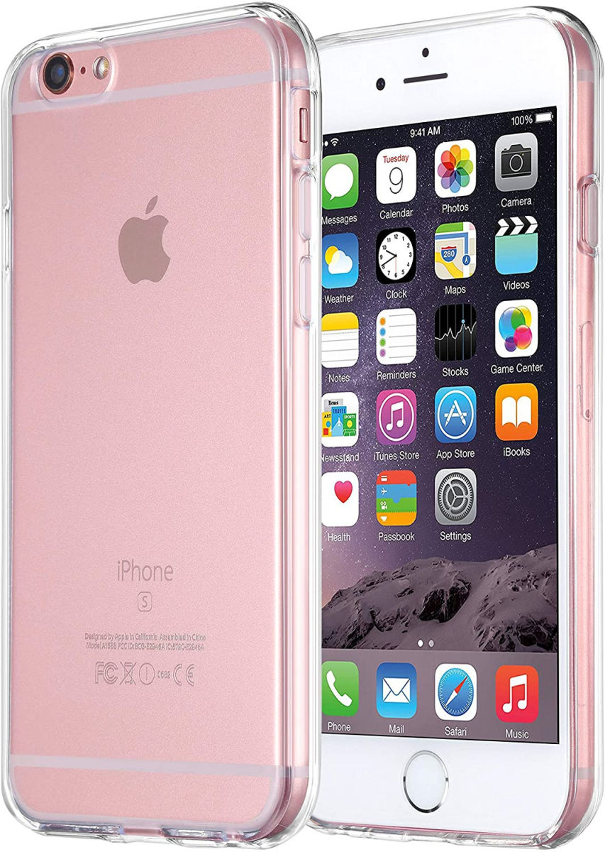 Apple iPhone 6S Doorzichtig Hoesje afbeelding 3