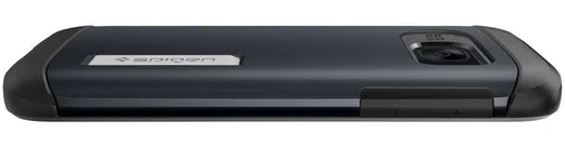 Spigen Slim Armor Case Samsung Galaxy S7 Metal Slate afbeelding 13