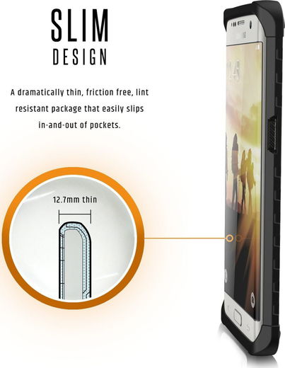 UAG Composite Case Samsung Galaxy S7 Edge Ash afbeelding 7