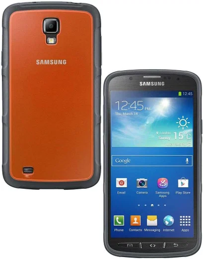 Samsung Galaxy S4 Active I9295 Oranje Back Cover afbeelding 4