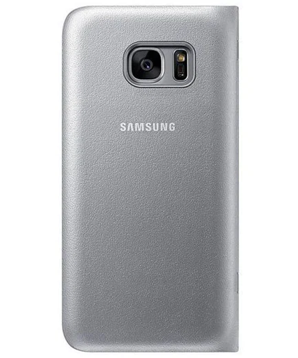Samsung Galaxy S7 Led View Hoesje Zilver Origineel afbeelding 3