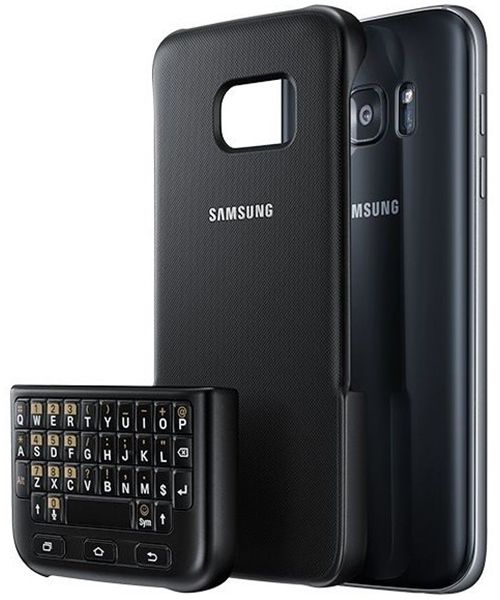 Samsung Galaxy S7 Keyboard Cover Zwart Origineel afbeelding 2