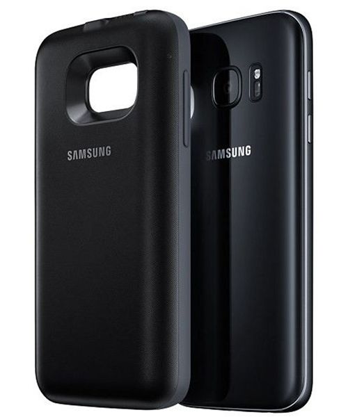 Samsung Galaxy S7 Back Pack Zwart Origineel afbeelding 1