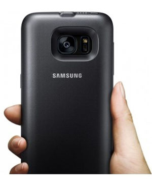Samsung Galaxy S7 Back Pack Zwart Origineel afbeelding 5