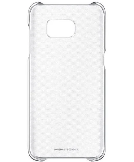 Samsung Galaxy S7 Edge Clear Cover Zilver Origineel afbeelding 4