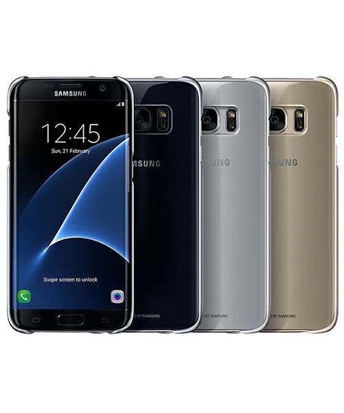 Samsung Galaxy S7 Edge Clear Cover Zilver Origineel afbeelding 6