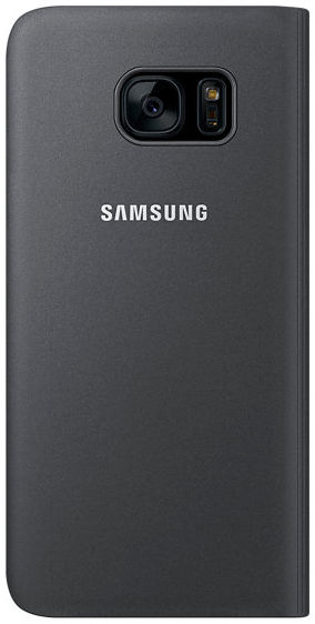 Samsung Galaxy S7 Edge S-View Cover Zwart Origineel afbeelding 3