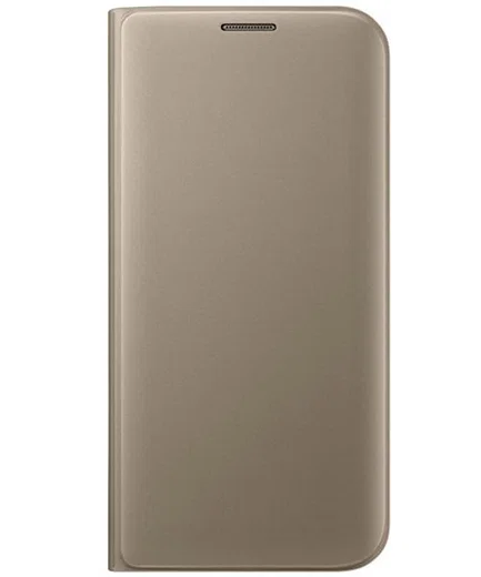 Samsung Galaxy S7 Edge Portemonnee Hoesje Goud Origineel afbeelding 4