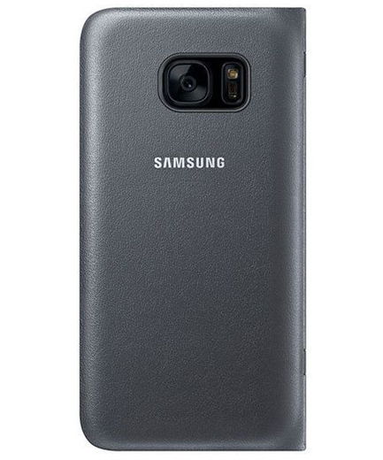 Samsung Galaxy S7 Edge Led View Hoesje Zwart Origineel afbeelding 4