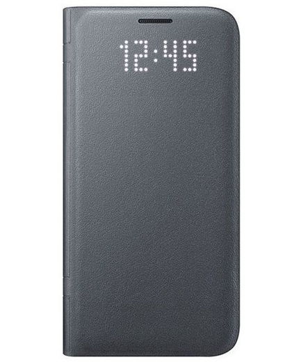 Samsung Galaxy S7 Edge Led View Hoesje Zwart Origineel afbeelding 1