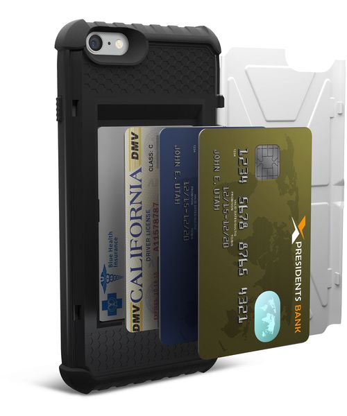 Urban Armor Gear Card Case Apple iPhone 6(S) Plus Wit afbeelding 1
