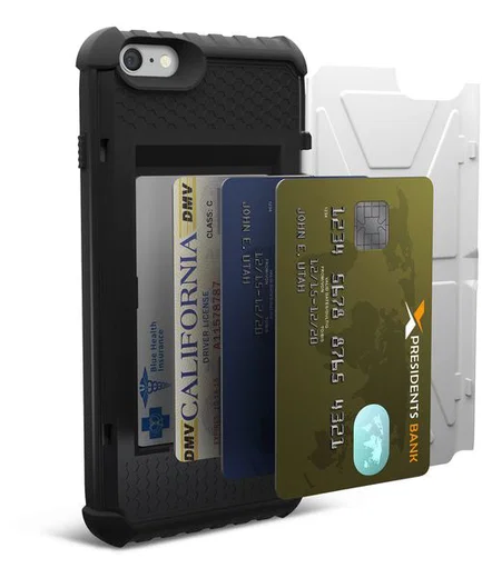 Urban Armor Gear Card Case Apple iPhone 6(S) Plus Wit afbeelding 1