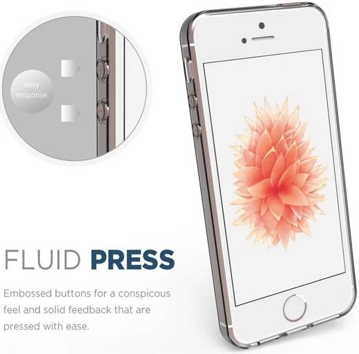 Apple iPhone iPhone 5/5s/SE Transparant Hoesje afbeelding 6