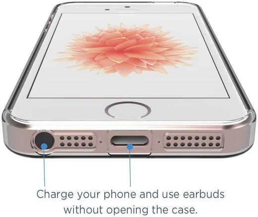 Apple iPhone iPhone 5/5s/SE Transparant Hoesje afbeelding 8