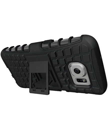 Samsung Galaxy S7 Hybrid Kickstand Hoesje Zwart afbeelding 2
