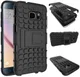 Samsung Galaxy S7 Hybrid Kickstand Hoesje Zwart afbeelding 1