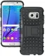 Samsung Galaxy S7 Edge Hybrid Kickstand Hoesje Zwart afbeelding 1