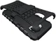 Samsung Galaxy S7 Edge Hybrid Kickstand Hoesje Zwart afbeelding 2