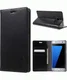 Mercury Portemonnee Flip Hoesje Samsung Galaxy S7 Edge Zwart afbeelding 2