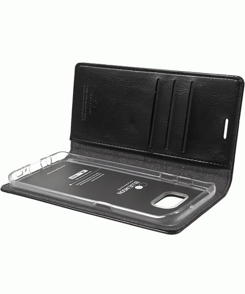 Mercury Portemonnee Flip Hoesje Samsung Galaxy S7 Edge Zwart afbeelding 6