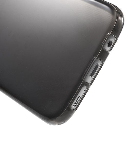 Samsung Galaxy S7 Edge Glanzend TPU Hoesje Grijs afbeelding 5
