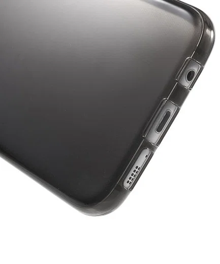 Samsung Galaxy S7 Edge Glanzend TPU Hoesje Grijs afbeelding 5