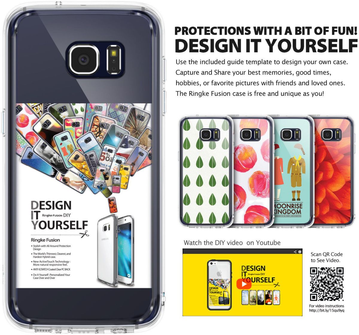 Ringke Fusion Samsung Galaxy S7 Edge hoesje doorzichtig Rose Gold afbeelding 10