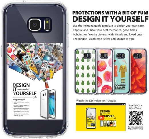 Ringke Fusion Samsung Galaxy S7 Edge hoesje doorzichtig Rose Gold afbeelding 10